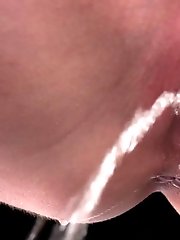 15 pictures - Redhead in knee high socks pisses outside